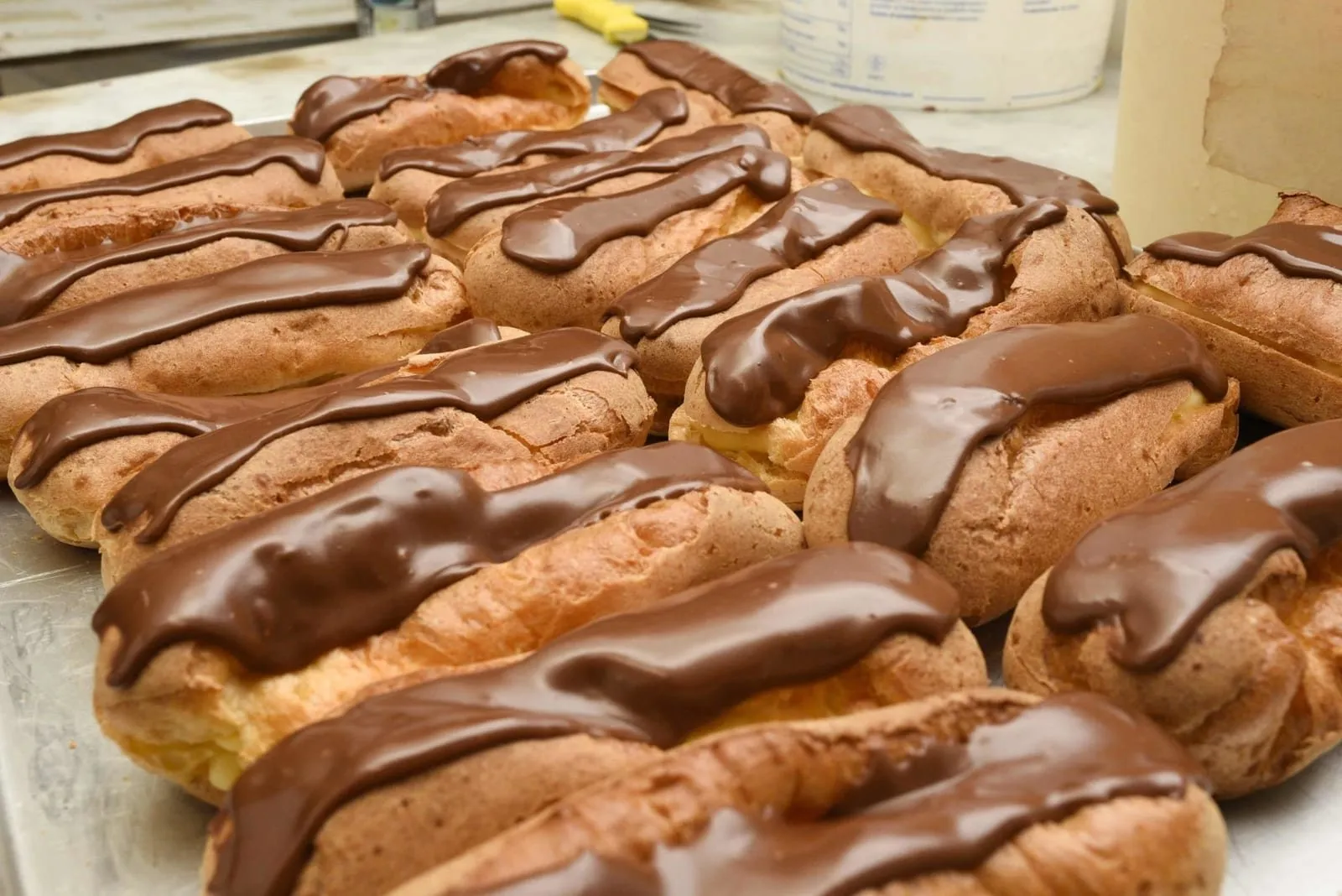 Chocolade-éclairs