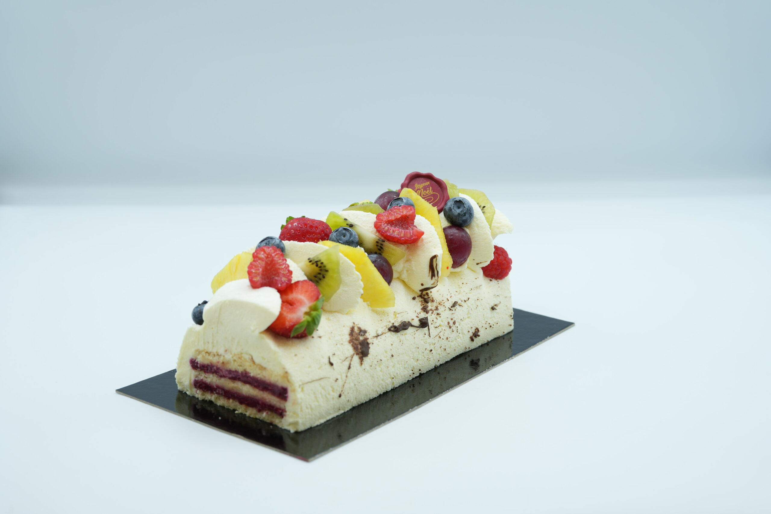 Creme fraîche -fuits - b
